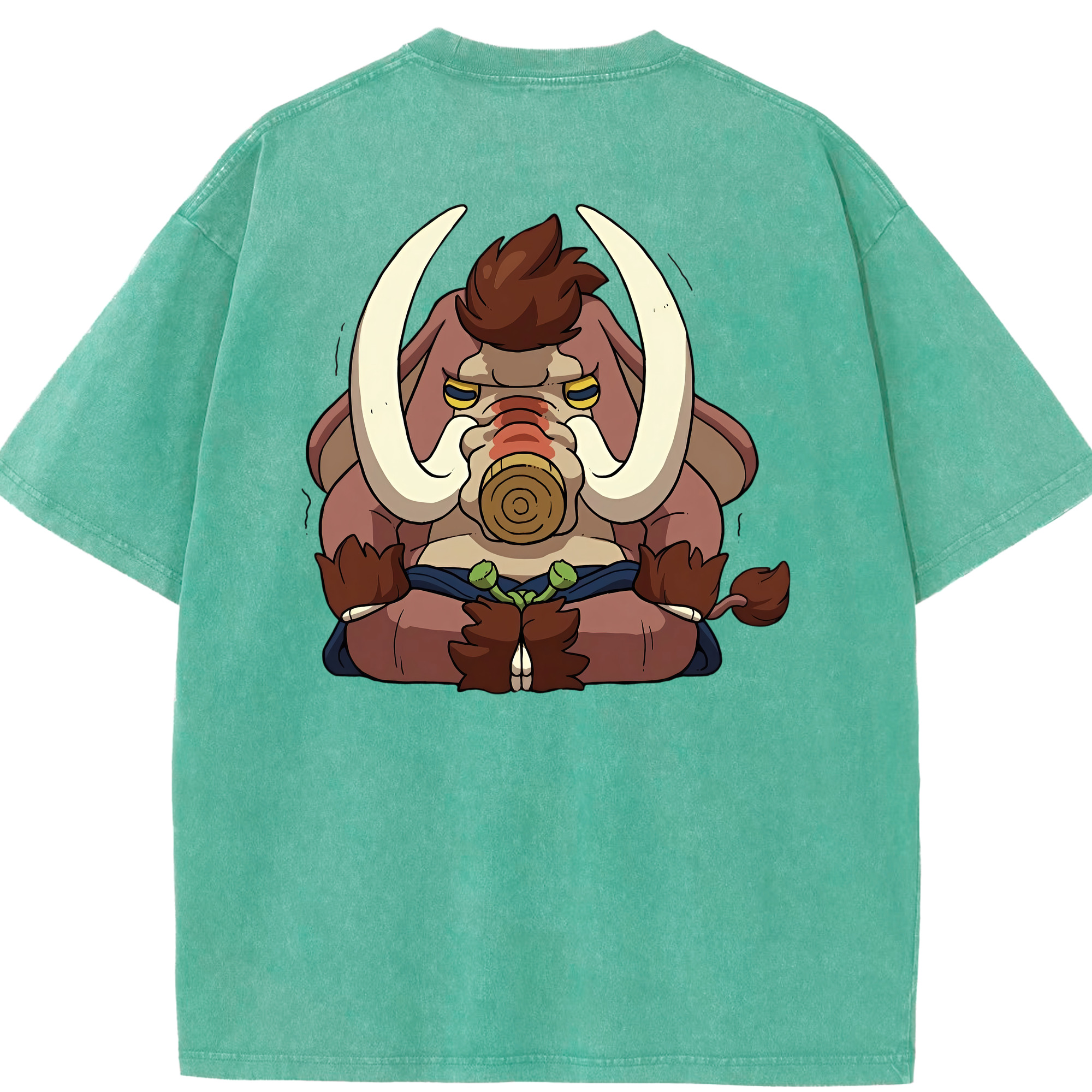 妖怪ウォッチ Yo-kai Watch 綿100% ヴィンテージ風 半袖Tシャツ（背面プリント）